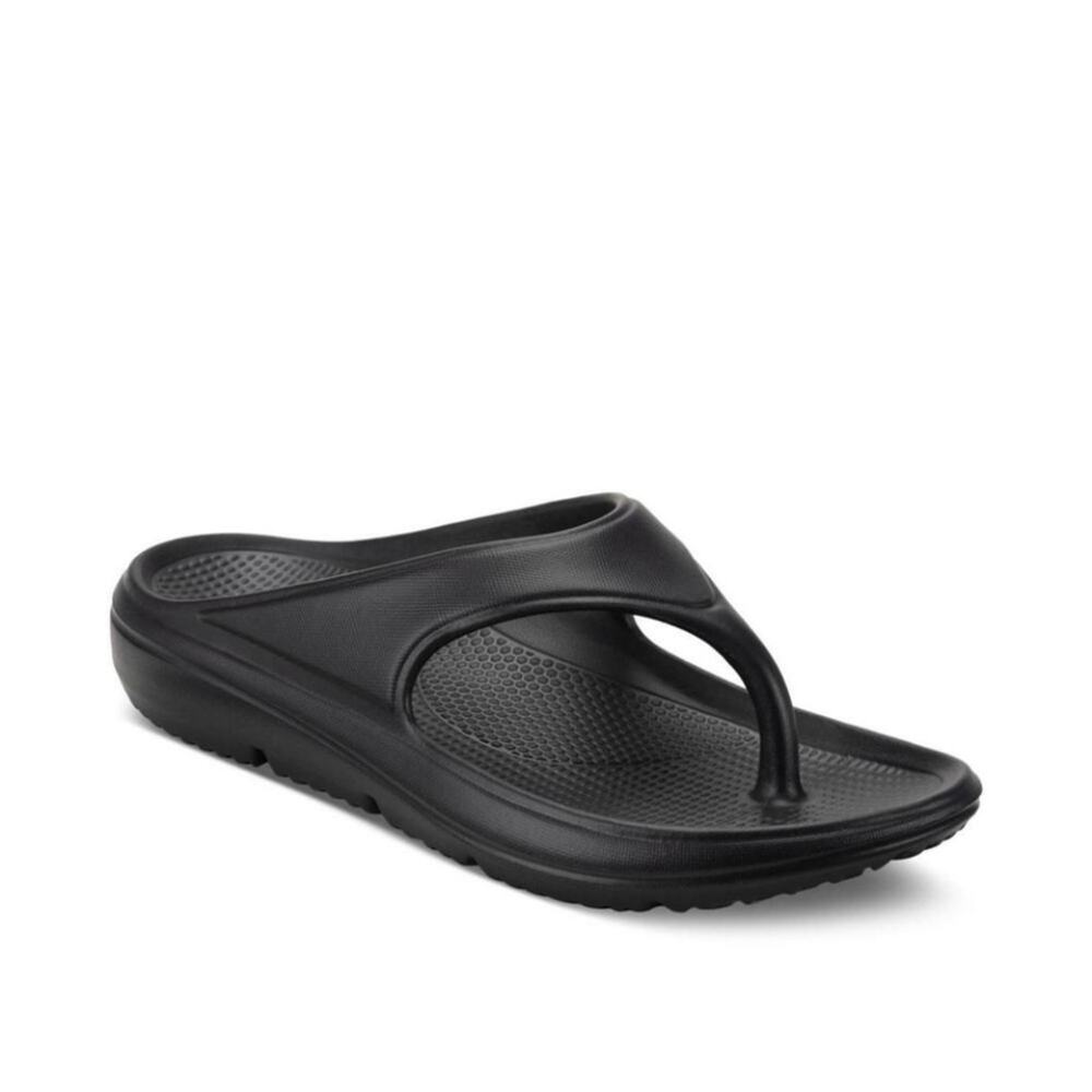 Club Room Men's Black Thong Sandals Size 10M